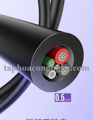 Ugreen 60223 3M micro usb 2.0 màu Trắng Cáp hỗ trợ sạc nhanh và truyền dữ liệu US289 30060223